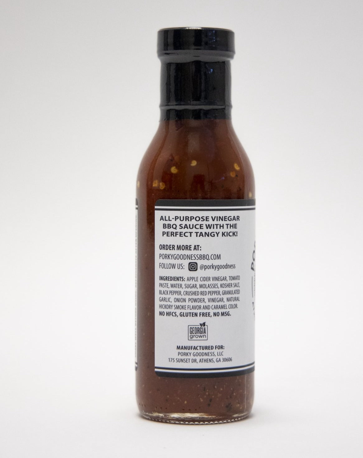 Porky Goodness BBQ Sauce - 12 OZ