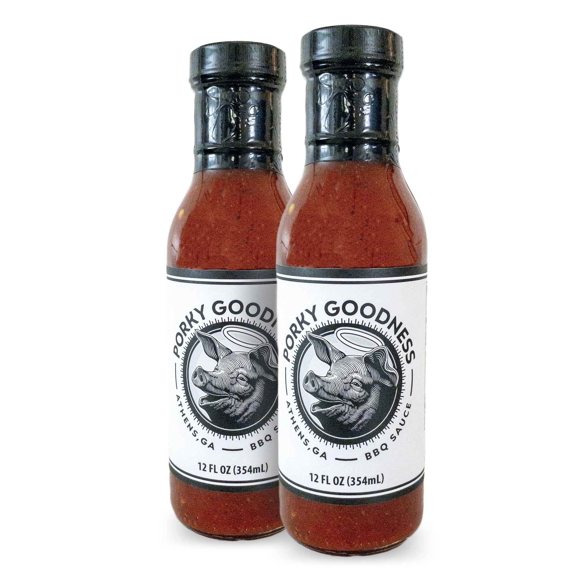 2-Pack | Porky Goodness Original BBQ Sauce 12 OZ