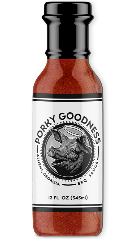 Porky Goodness BBQ Sauce - 12 OZ